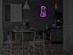 Hundesilhouette LED-Neonschild Wohnzimmer