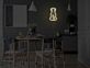 Hundesilhouette LED-Neonschild Wohnzimmer