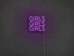 GIRLS GIRLS GIRLS LED-Neonschild für Bar Club