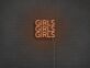 GIRLS GIRLS GIRLS LED-Neonschild für Bar Club