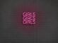 GIRLS GIRLS GIRLS LED-Neonschild für Bar Club