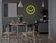 Smiley Gesicht LED-Neonschild Schlafzimmer Wohnzimmer