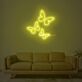 Schmetterlinge LED-Neonschild Wohnzimmer Schlafzimmer