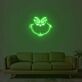 grimmiges Cartoon-Gesicht LED-Neonschild für Wohnzimmer oder Gamingzimmer