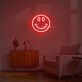 Smiley Gesicht LED-Neonschild Wohnzimmer Bar