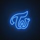Tw LED Neon Schriftzug als Wanddekoration