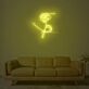Rose LED-Neonschild Wohnzimmer Schlafzimmer