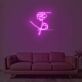 Rose LED-Neonschild Wohnzimmer Schlafzimmer