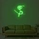 Rose LED-Neonschild Wohnzimmer Schlafzimmer