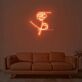 Rose LED-Neonschild Wohnzimmer Schlafzimmer