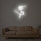 Rose LED-Neonschild Wohnzimmer Schlafzimmer