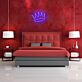Krone LED-Neonschild Wohnzimmer Bar
