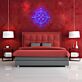 Kompassrose LED-Neonschild Wohnzimmer Büro