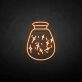 Zaubertrankflasche mit Glitzereffekt LED-Neonschild für Gaming Bar