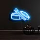 Sushi mit Essstäbchen LED-Neonschild für Restaurant Bar