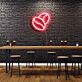 Kaffeebohnen LED-Neonschild für Café Bar