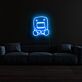 Comicfigur Monster LED-Neonschild Wohnzimmer Kinderzimmer