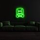 Comicfigur Monster LED-Neonschild Wohnzimmer Kinderzimmer