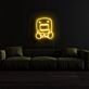 Comicfigur Monster LED-Neonschild Wohnzimmer Kinderzimmer