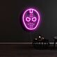 Eishockeymaske LED-Neonschild für Gamingzimmer und Bar
