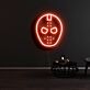 Eishockeymaske LED-Neonschild für Gamingzimmer und Bar