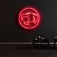 Raubkatzenkopf LED-Neonschild Wohnzimmer Gamingzimmer