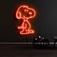 grünes Chat-Symbol LED-Neonschild für Wohnzimmer Home Office