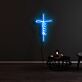 Jesus LED-Neonschild für Wohnzimmer und Gebetsraum