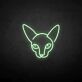 Katzenkopf LED-Neonschild für Wohnzimmer und Bar