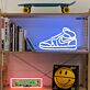 Sneaker LED-Neonschild für Wohnzimmer und Sneaker Store