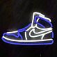 Sneaker LED-Neonschild für Sneaker Store und Wohnzimmer