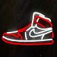 Sneaker LED-Neonschild für Sneaker Store und Wohnzimmer