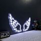 Engelsflügel LED-Neonschild Schlafzimmer Wohnzimmer