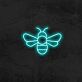 Biene LED-Neonschild Wohnzimmer Café