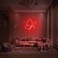 Schmetterling LED-Neonschild Wohnzimmer Schlafzimmer