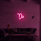 Steinbock Sternzeichen Symbol LED-Neonschild Wohnzimmer Schlafzimmer