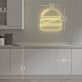 Hamburger LED-Neonschild für Restaurant und Imbiss