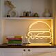 Hamburger LED-Neonschild für Restaurant und Imbiss
