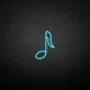 Musiknote als LED-Neonschild