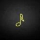 Musiknote als LED-Neonschild