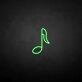 Musiknote als LED-Neonschild
