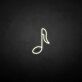 Musiknote als LED-Neonschild