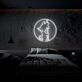 tanzende Katze mit Hut LED-Neonschild Schlafzimmer Bar