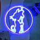 tanzende Katze mit Hut LED-Neonschild Schlafzimmer Bar