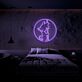 tanzende Katze mit Hut LED-Neonschild Schlafzimmer Bar