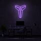 stilisiertes Tierkopf-Logo LED-Neonschild für Home Office und Gaming Zimmer