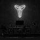 stilisiertes Tierkopf-Logo LED-Neonschild für Home Office und Gaming Zimmer