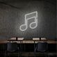 Musiknote LED-Neonschild Musikstudio Wohnzimmer