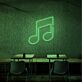 Musiknote LED-Neonschild Musikstudio Wohnzimmer