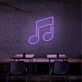 Musiknote LED-Neonschild Musikstudio Wohnzimmer